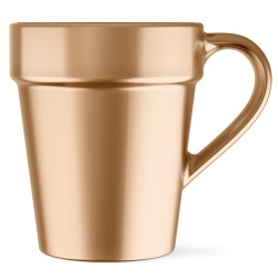 Golden Polished Mug