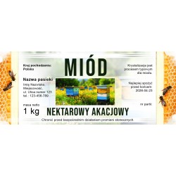 Label 10x5cm